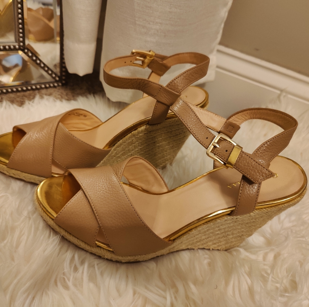 Cole Hann Wedge Sandals